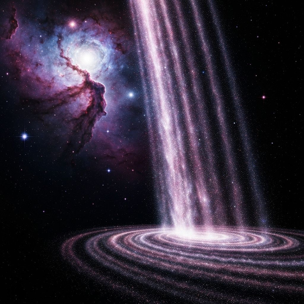 Cosmic Waterfall of Dreams